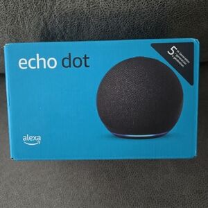 Brand new in box Amazon Echo Dot 5th Generation